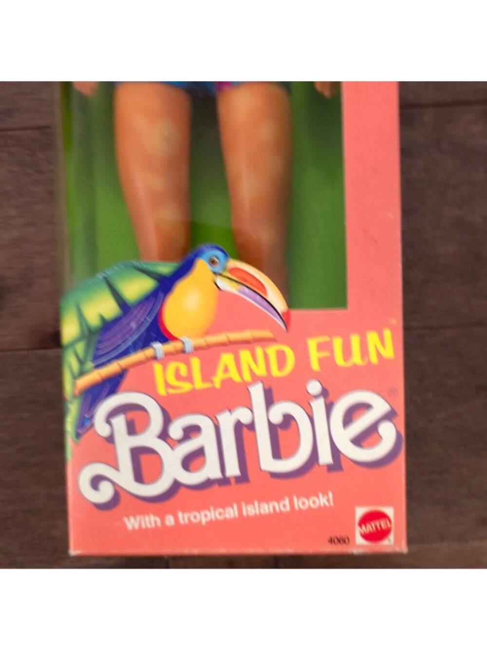 1987 Vintage Barbie Island Fun Ken Doll 4060 Mattel NRFB Tropical Look New - Picture 5 of 9